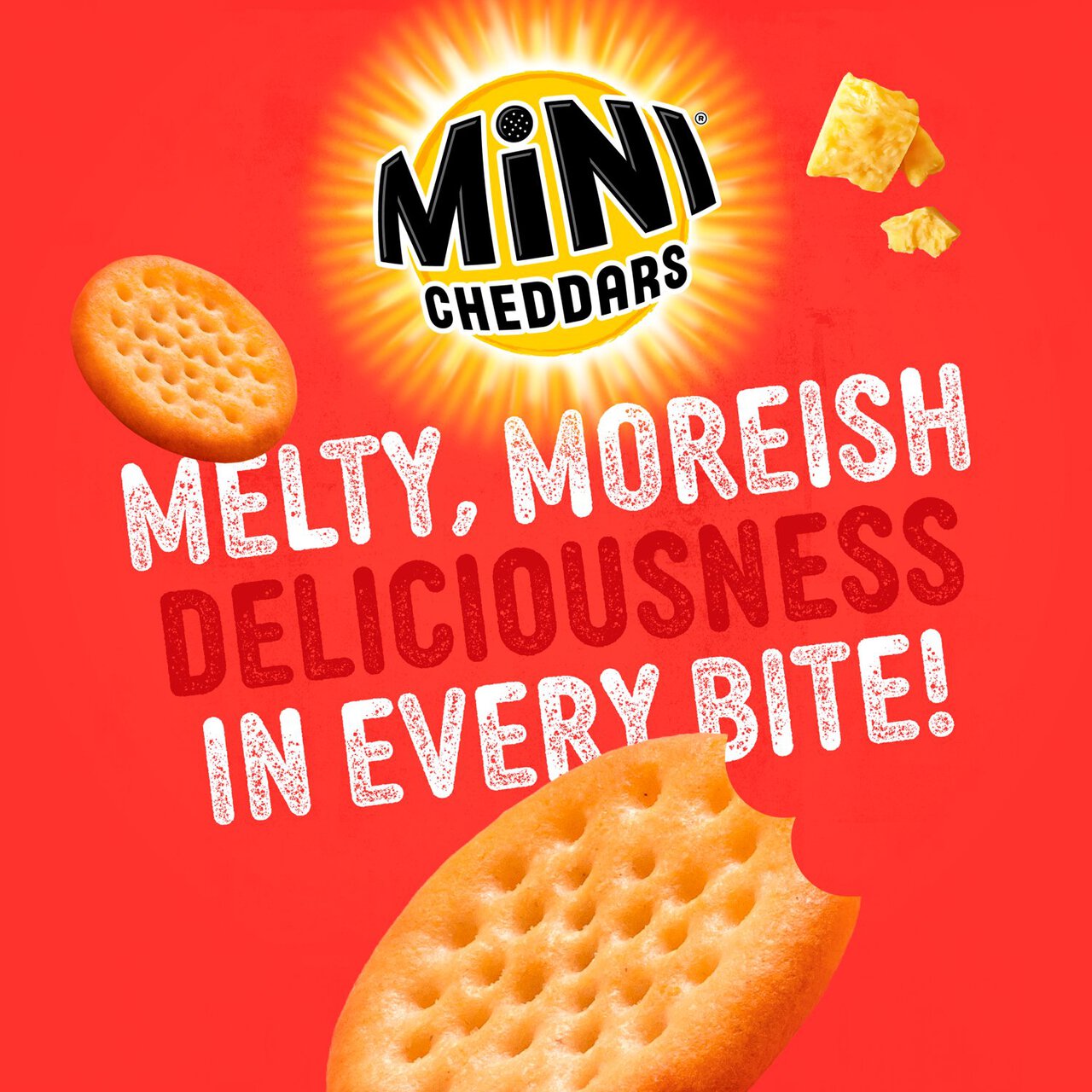 Jacob's Mini Cheddars Red Leicester 90g