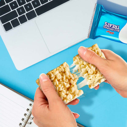 Kelloggs Rice Krispie Squares Gooey Marshmallow 4 x 28g เคลล็อกส์ มาร์ชเมลโล่ ไรซ์ คริสปี้ สแควร์ 4 x 28 กรัม