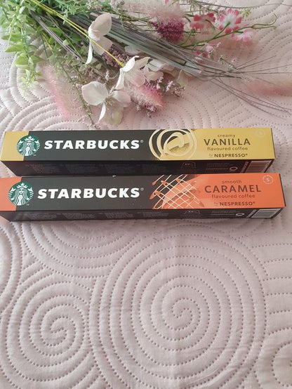 Starbucks Creamy Vanilla Flavoured Coffee 10 Capsules 51g