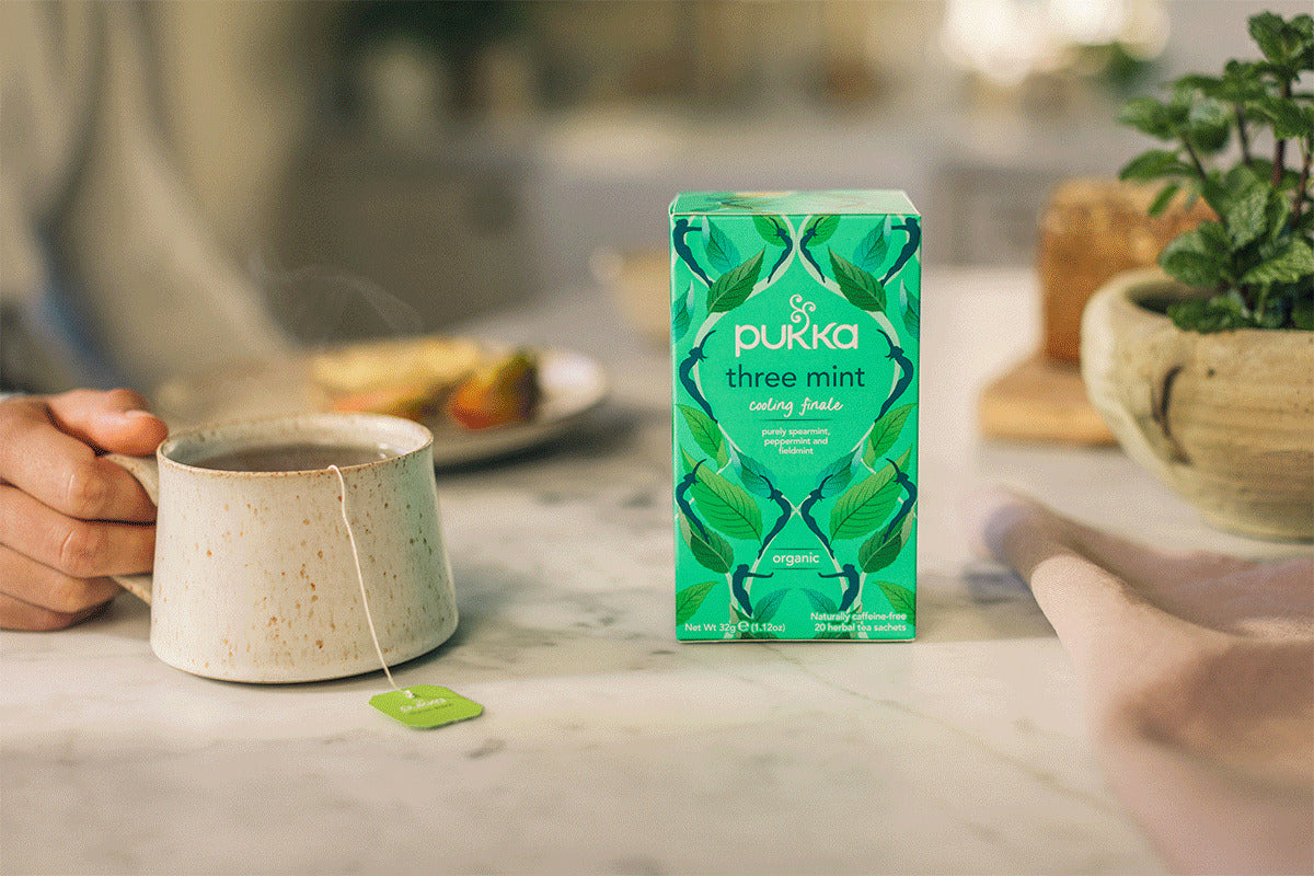 Pukka Three Mint Herbal Tea 20pcs 32g