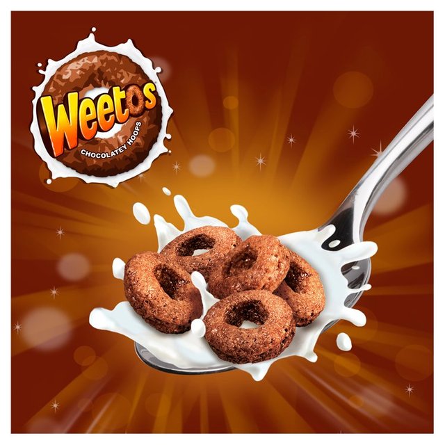 [BestBefore-15Oct2025] Weetos Chocolatey Hoops Cereal 420G