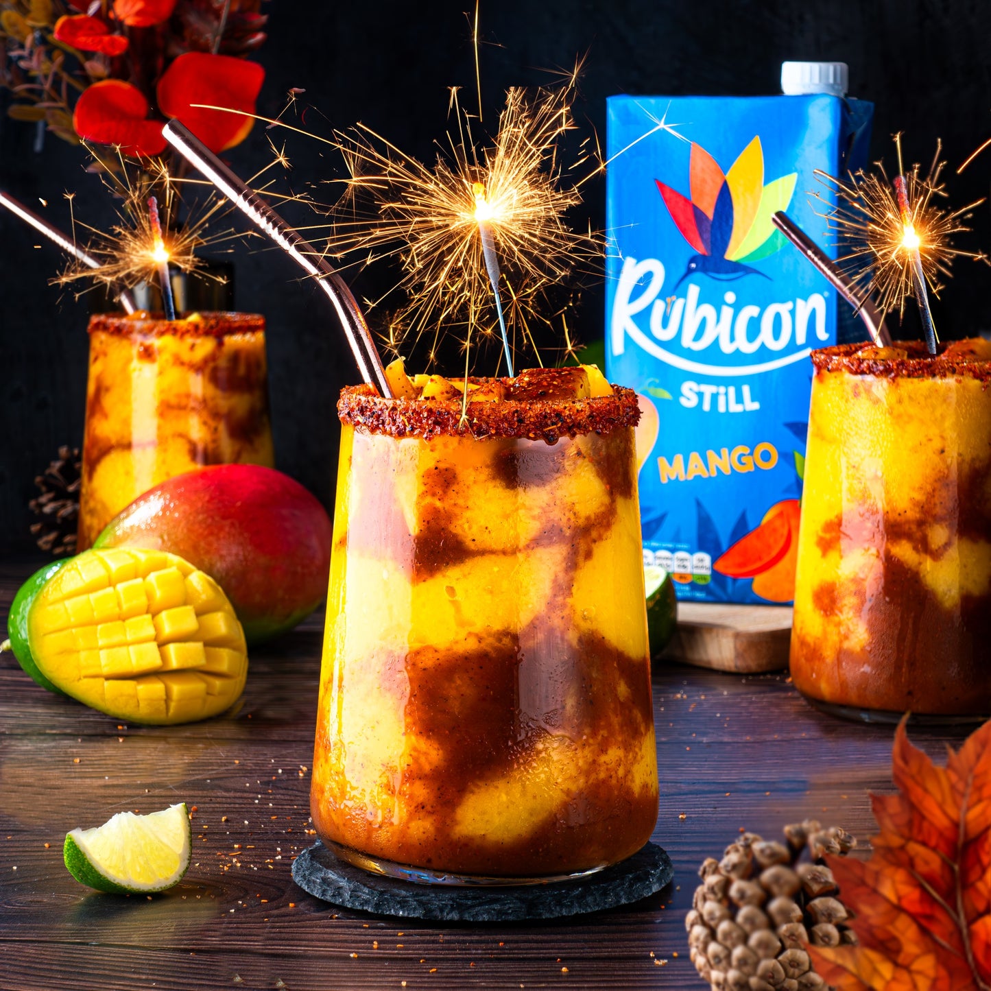 Rubicon Mango Juice Drink 1 Litre รูบิคอน น้ำมะม่วง 1 ลิตร