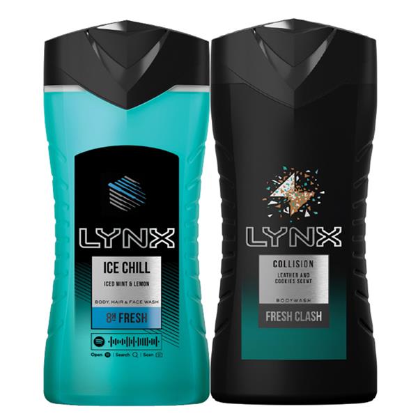 Lynx Shower Gel Ice Chill 225ml
