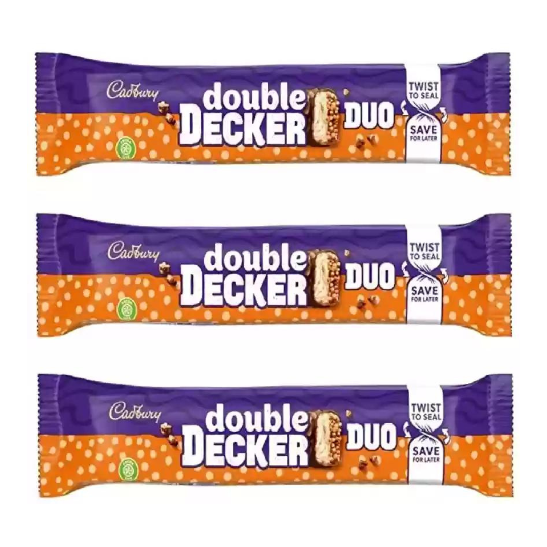 Cadbury Double Decker Duo Chocolate Bar 74.6g