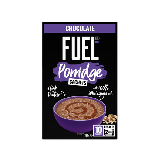 FUEL10K Chocolate Protein Porridge Oat Cereal Sachets 10x36g