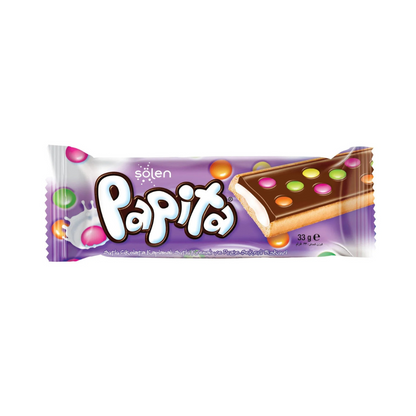 [BestBefore-03Oct2025] Papita Milky Cream Crispy Biscuit With Milk Chocolate 120g