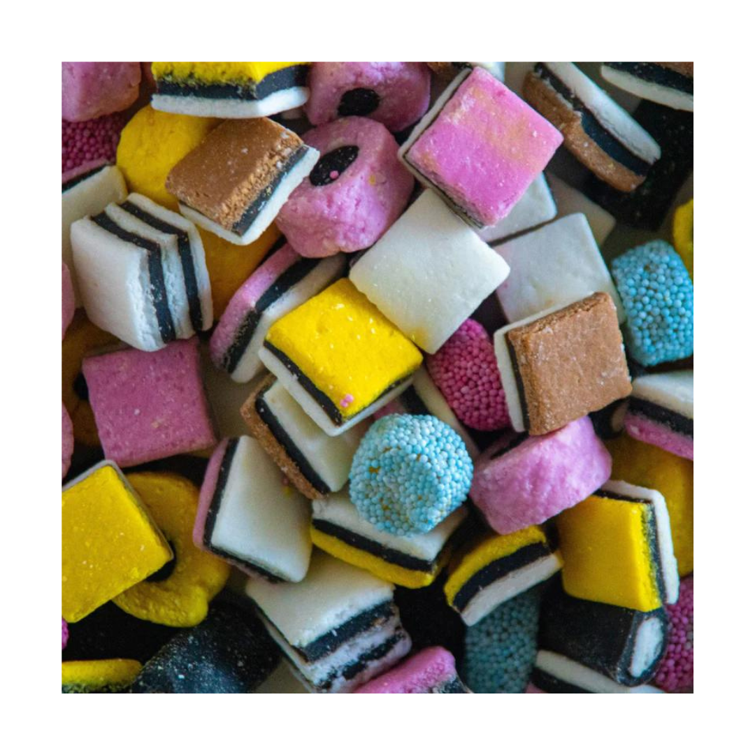 Maynard Basset Liquorice All Sort Box 350g.