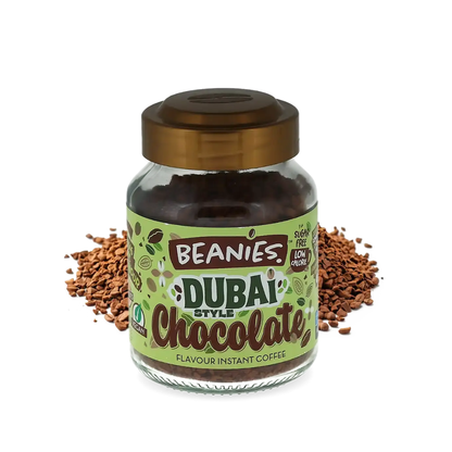 Beanies Dubai Style Chocolate Flavoured Instant Coffee 50g