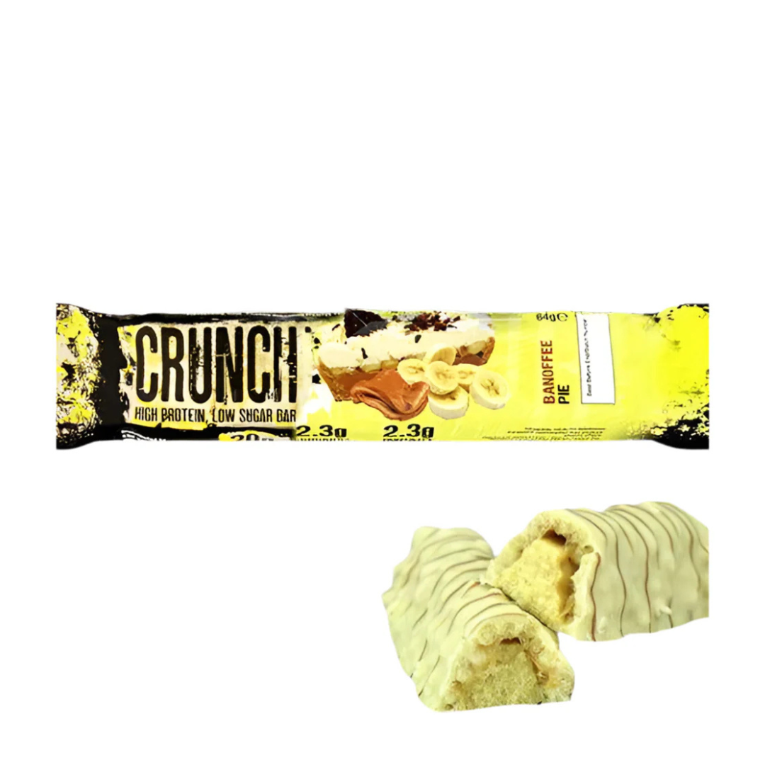 Warrior Crunch Protein Bar Banoffee Pie 64g