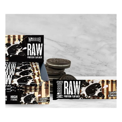 Warrior Raw Protein Flapjack Cookies & Cream 75g