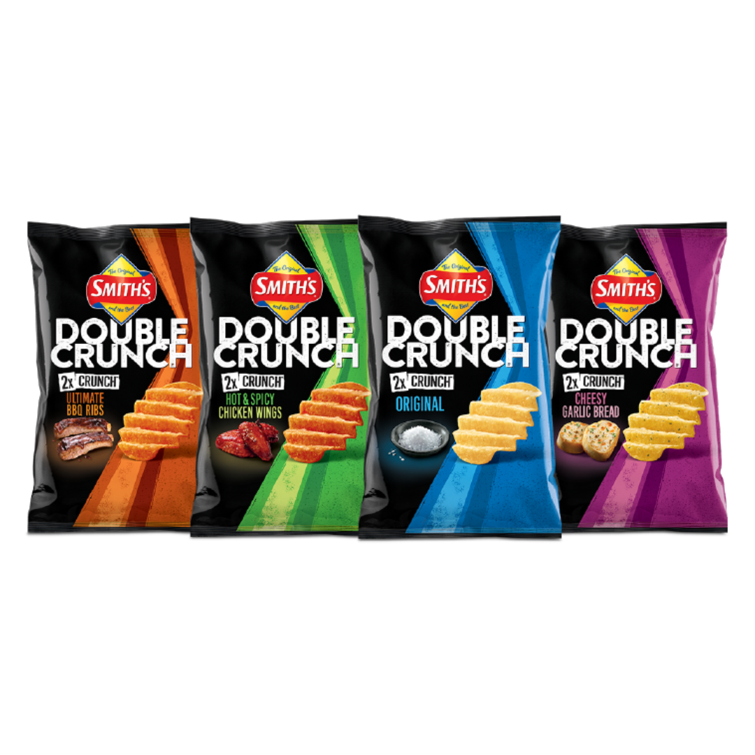 [Best Before 18-Oct-2026]Smith's Double Crunch Epic Salt & Vinegar 150g