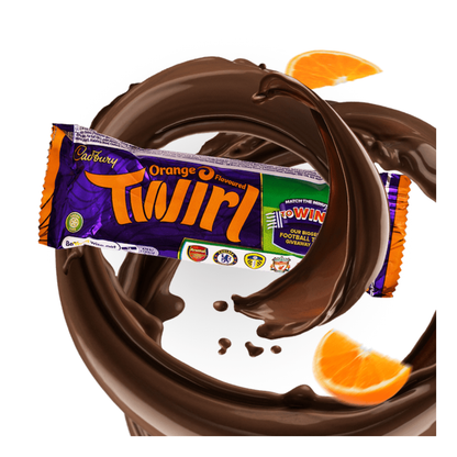 Cadbury Twirl Orange Chocolate Bar 43g
