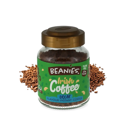 Beanies Decaf Irish Coffee Flavoured Instant Coffee 50g