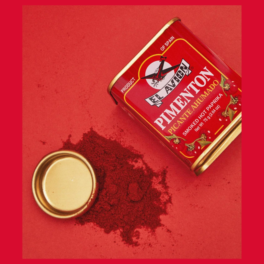 El Avion Pimenton Picante Ahumado Smoked Hot Paprika 75g เอล อาวิออน ปิเมนตอง พิกันเต้ อาฮูมาโด พริกปาปริก้ารมควันรสเผ็ด 75 กรัม