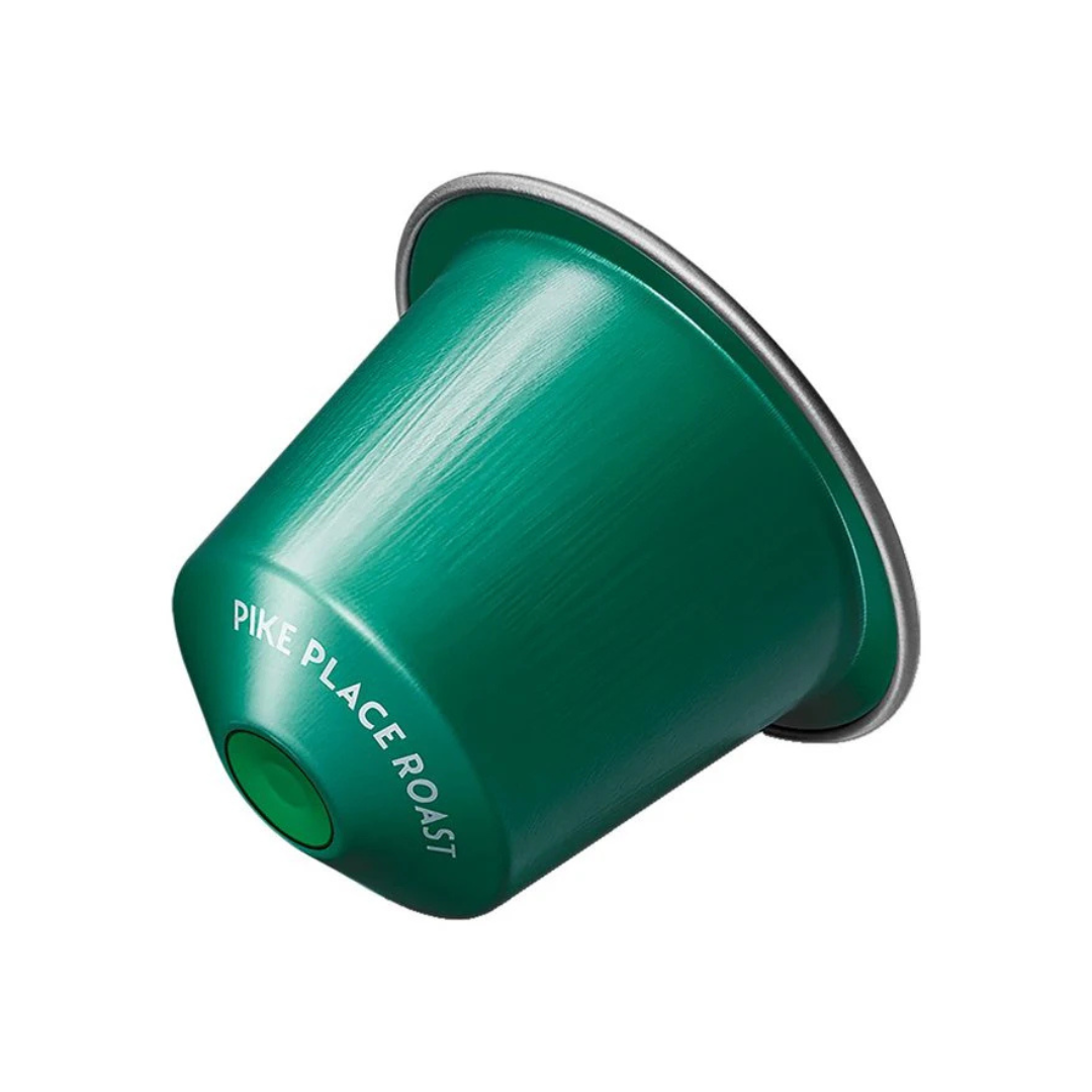 Starbucks Nespresso Pike Place Roast Lungo Coffee 10 Pods 53g