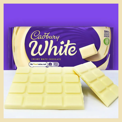 Cadbury White Chocolate Bar 90g