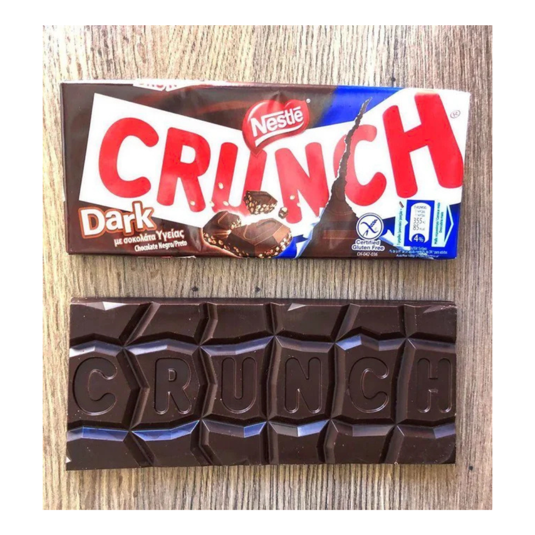 Nestle Crunch Dark Chocolate Sharing Bar 100g