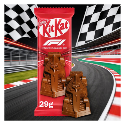 KitKat F1 Chocolate Car Figure 5 Pack Multipack 55g