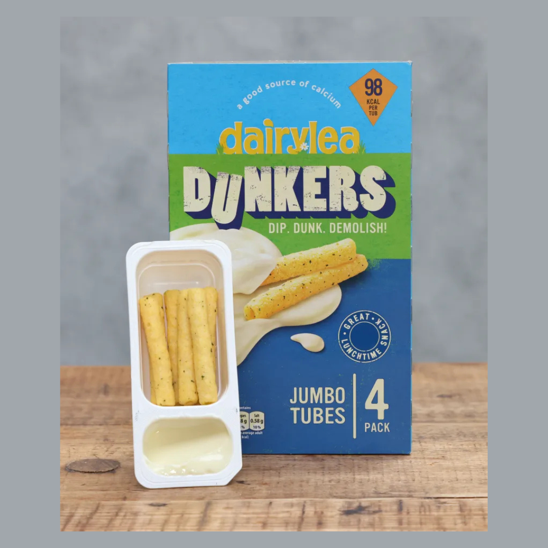 Dairylea Dunkers Jumbo Tubes Cheese Snacks 123g