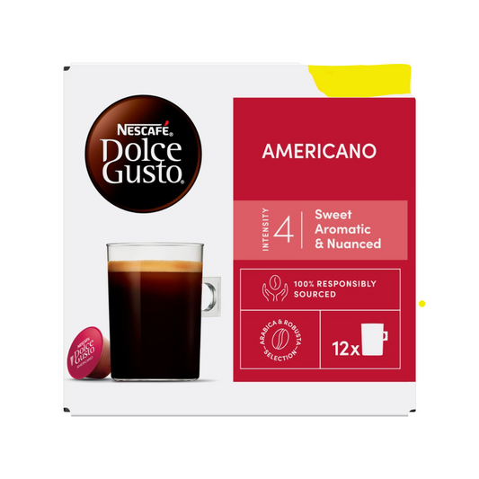 [BestBefore-30-Apr-2025] Nescafé Dolce Gusto Americano Coffee 12 Pods 102g