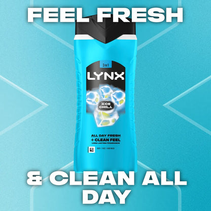 Lynx Shower Gel Ice Chill 225ml