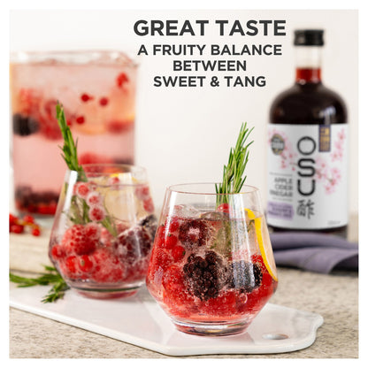 OSU Apple Cider Vinegar with the Mother,Blueberry & Pomegranate Juice 500 ml