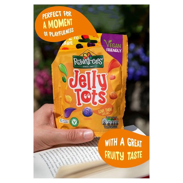 Rowntree's Jelly Tots Sweets Sharing Bag 150g