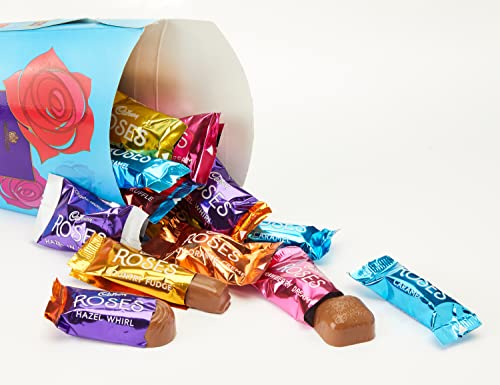 Cadbury Roses Chocolate Tub 550g แคดเบอรี โรสเซส ช็อกโกแลตรวมรส แบบกล่อง 550กรัม