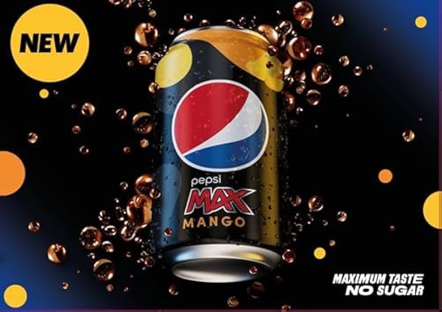 [BestBefore-30Nov2025] Pepsi Max Mango 330ml
