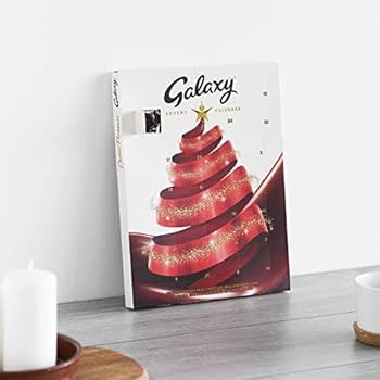 Galaxy Smooth Milk Chocolate Christmas Advent Calendar 110g