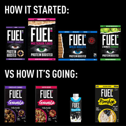 Fuel10K Protein Chocolate 3 Oat Bars Multipack 135g