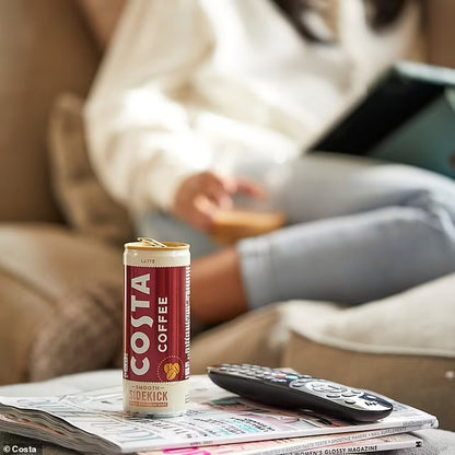 [BestBefore-31Dec2025] Costa Coffee Sidekick Double Espresso Latte Can 250ml
