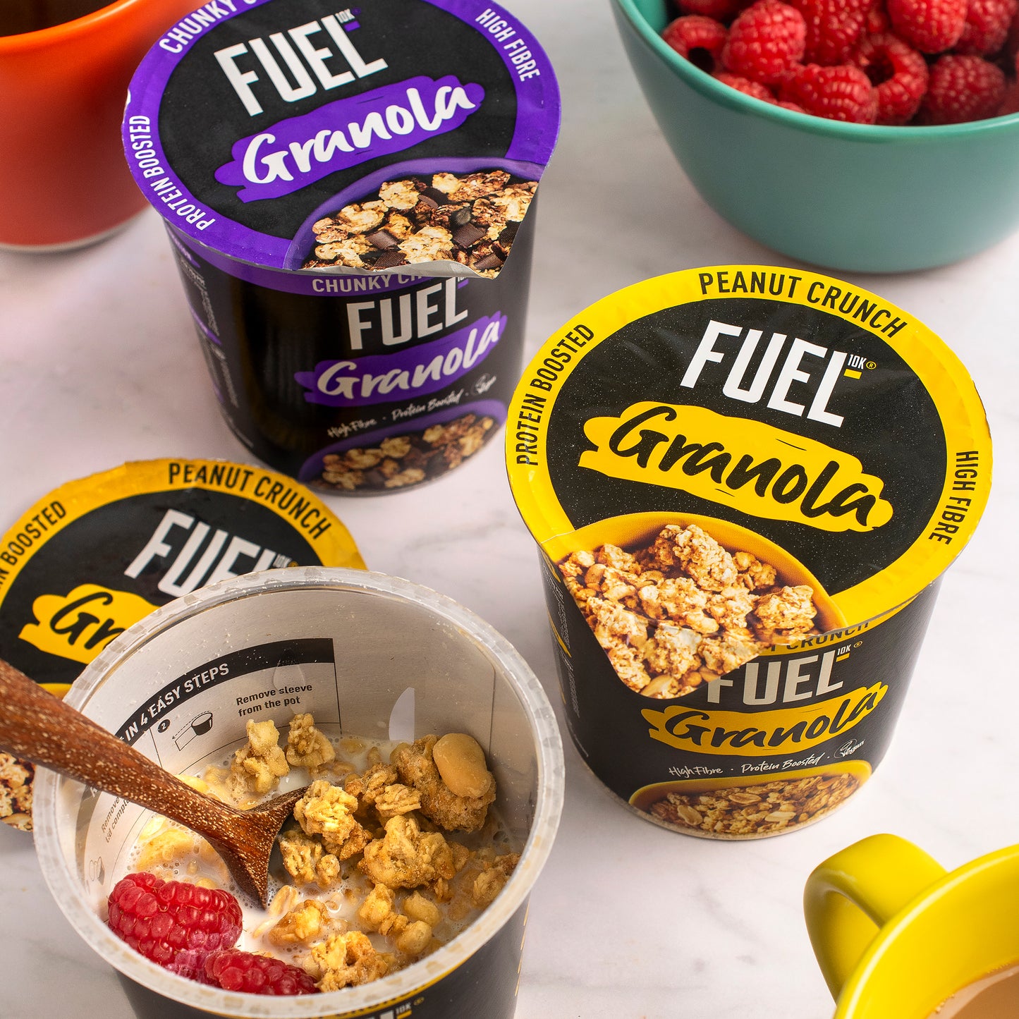 Fuel 10K Protein Boosted Chunky Chocolate Granola 70g