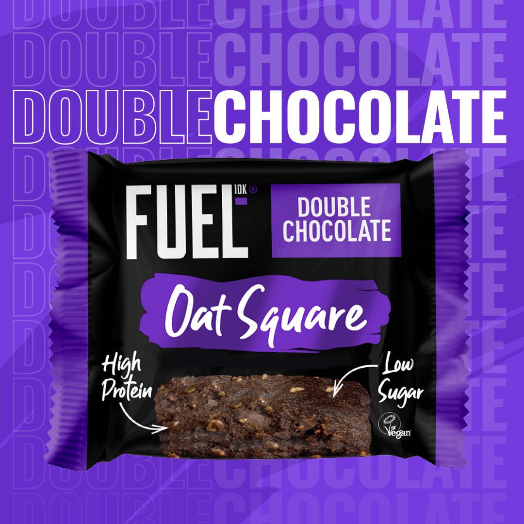 Fuel 10K Double Chocolate Oat Square 50g