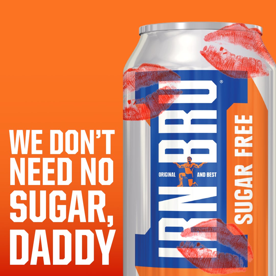 Irn Bru Sugar Free Soda 330ml