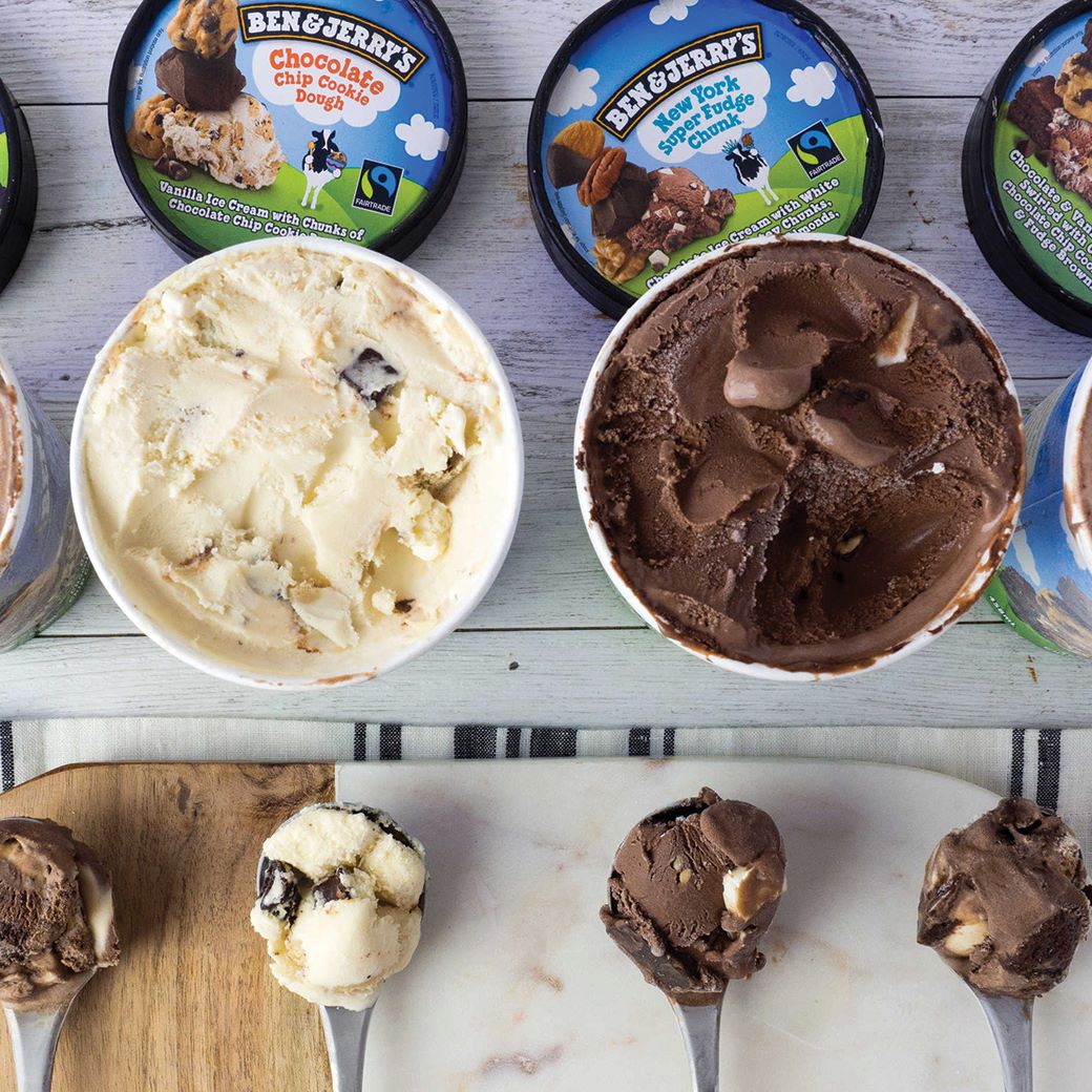 Ben & Jerry's Ice Cream Cookie Dough 100ml เบน แอนด์ เจอร์รี่ส์ ไอศกรีม แป้งคุกกี้ 100 มิลลิกรัม