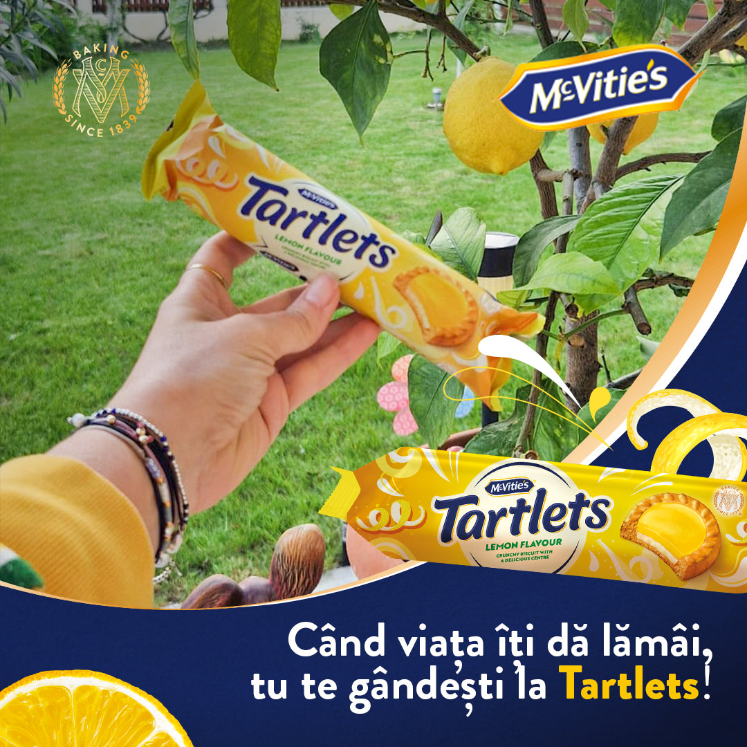 McVitie's Tartlets Lemon Flavour 100g