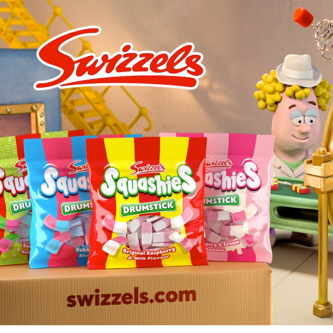 Swizzels Drumstick Squashies Sour Cherry & Apple Flavour 120g