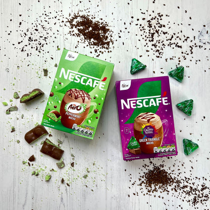 Nescafe Green Triangle Quality Street Mocha Sachets 7 x 19g