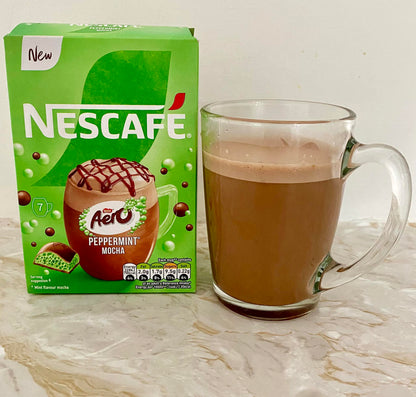 Nescafe Peppermint Aero Mocha Sachets 7x19g