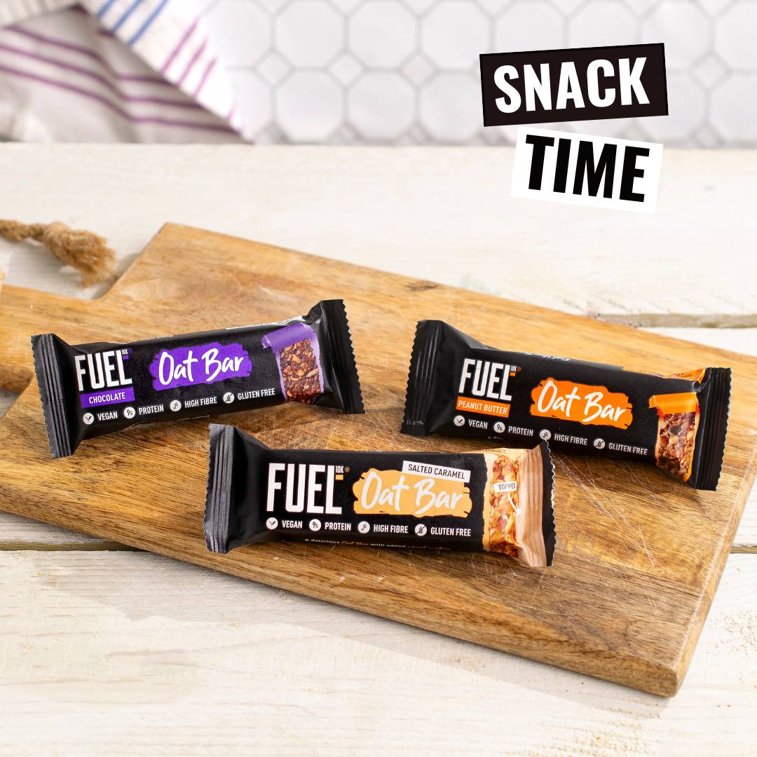 [Bestbefore-9-Mar-2025] Fuel 10K High Protein Salted Caramel 3 Oat Bars Multipack