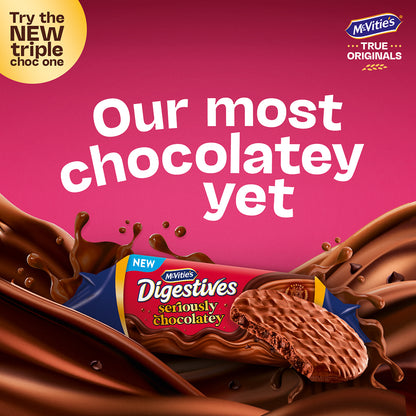 McVitie's Seriously Chocolate Digestive Biscuits 232g