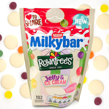 Milkybar Rowntree's Jelly & Ice Cream Share Bag 95g