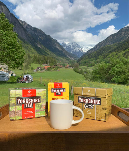 Taylors of Harrogate Yorkshire Tea 80 Tea Bags 250g เทย์เลอร์ ออฟ แฮร์โรเกต ยอร์คเชียร์ 80 ถุง 250 กรัม