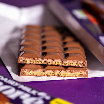 Cadbury Dairy Milk & More Nutty Praline Crisp 180g