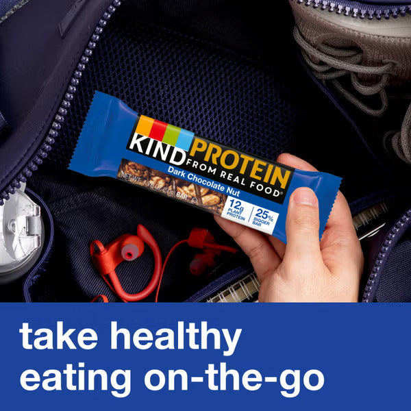 Kind Protein Dark Chocolate Nut Snack Bars 3 Pack 126g
