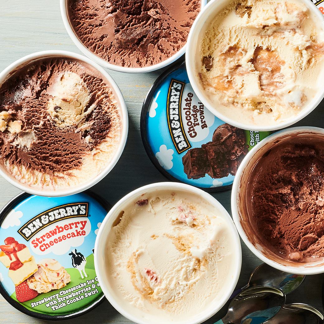 Ben & Jerry's Chocolate Fudge Brownie Ice Cream 100ml เบน แอนด์ เจอร์รี่ส์ ไอศกรีม ช็อกโกแลตฟัดจ์ บราวนี่ 100 มิลลิกรัม