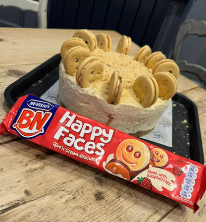 McVitie's BN Happy Faces Jam 'n' Cream Biscuits 165g