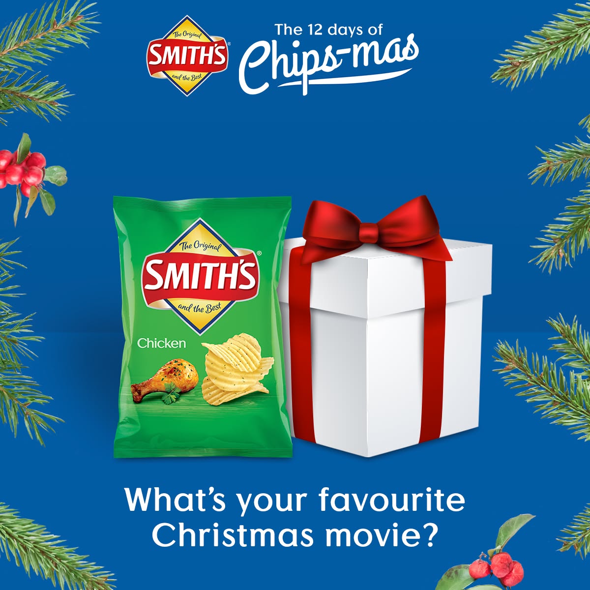 [Best before 25-Oct-2026]Smith's Crinkle Cut Chicken Flavor Chips 170g