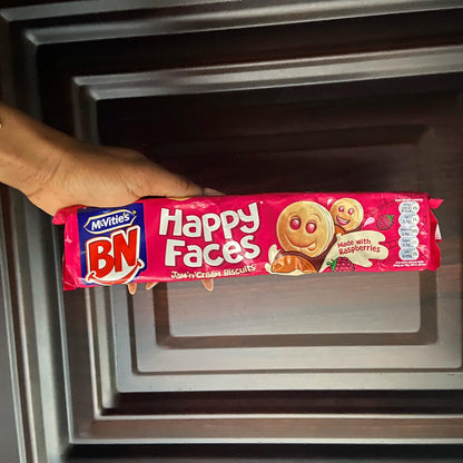 McVitie's BN Happy Faces Jam 'n' Cream Biscuits 165g